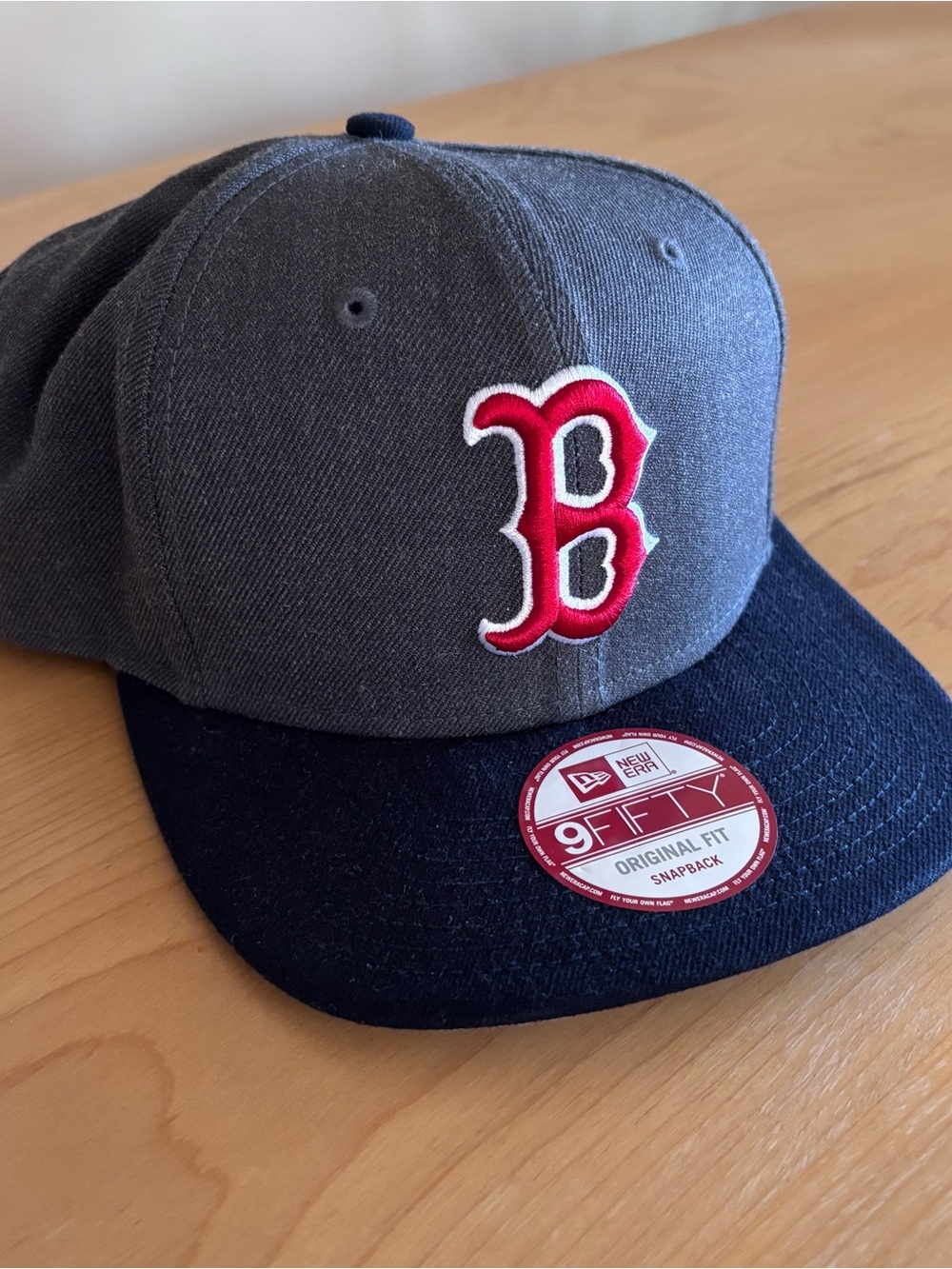 Boston Red Sox New Era Original Fit 9Fifty Snapback Hat